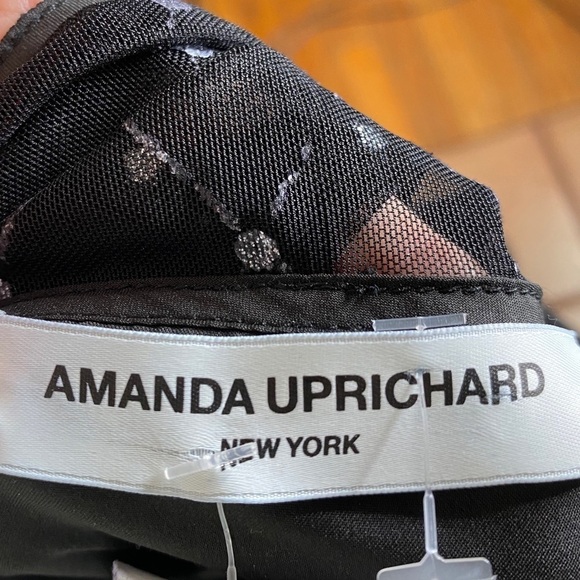 Amanda Uprichard Revolve Yesinia Dress Diamond Mesh - Picture 7 of 12